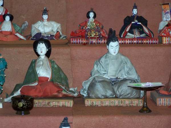 Hina matsuri in una casa privata a Kyoto, 2009