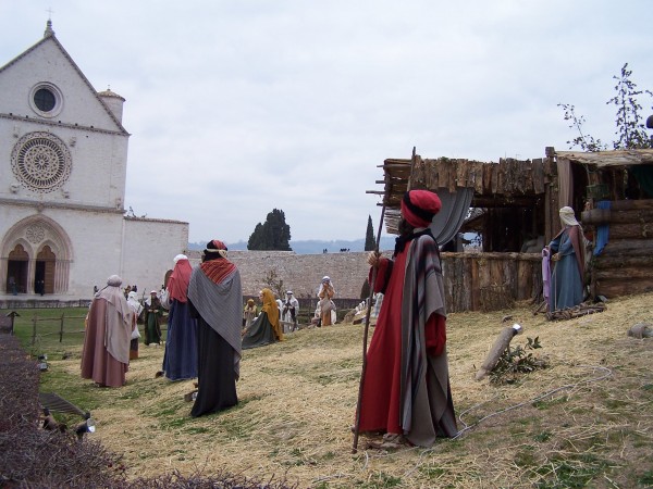 Navidad en Asis, deciembre de 2006.